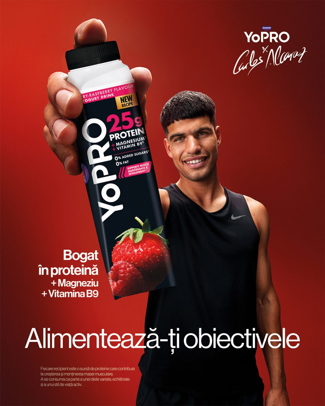 Danone YoPRO - Carlos Alcaraz