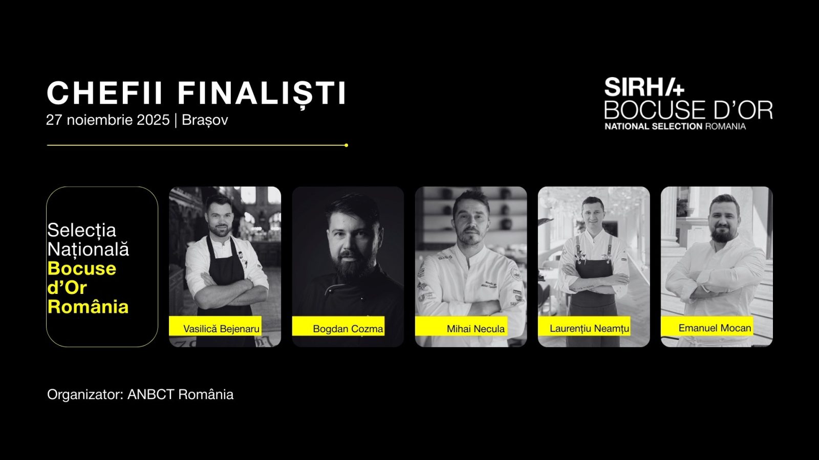 Brașovul se pregătește pentru prima Selecție Națională Bocuse d’Or România