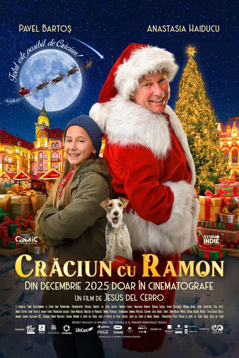 Proiecții speciale „Crăciun cu Ramon” la Happy Cinema Bistrița, Focșani și Botoșani, cu actorul Pave...