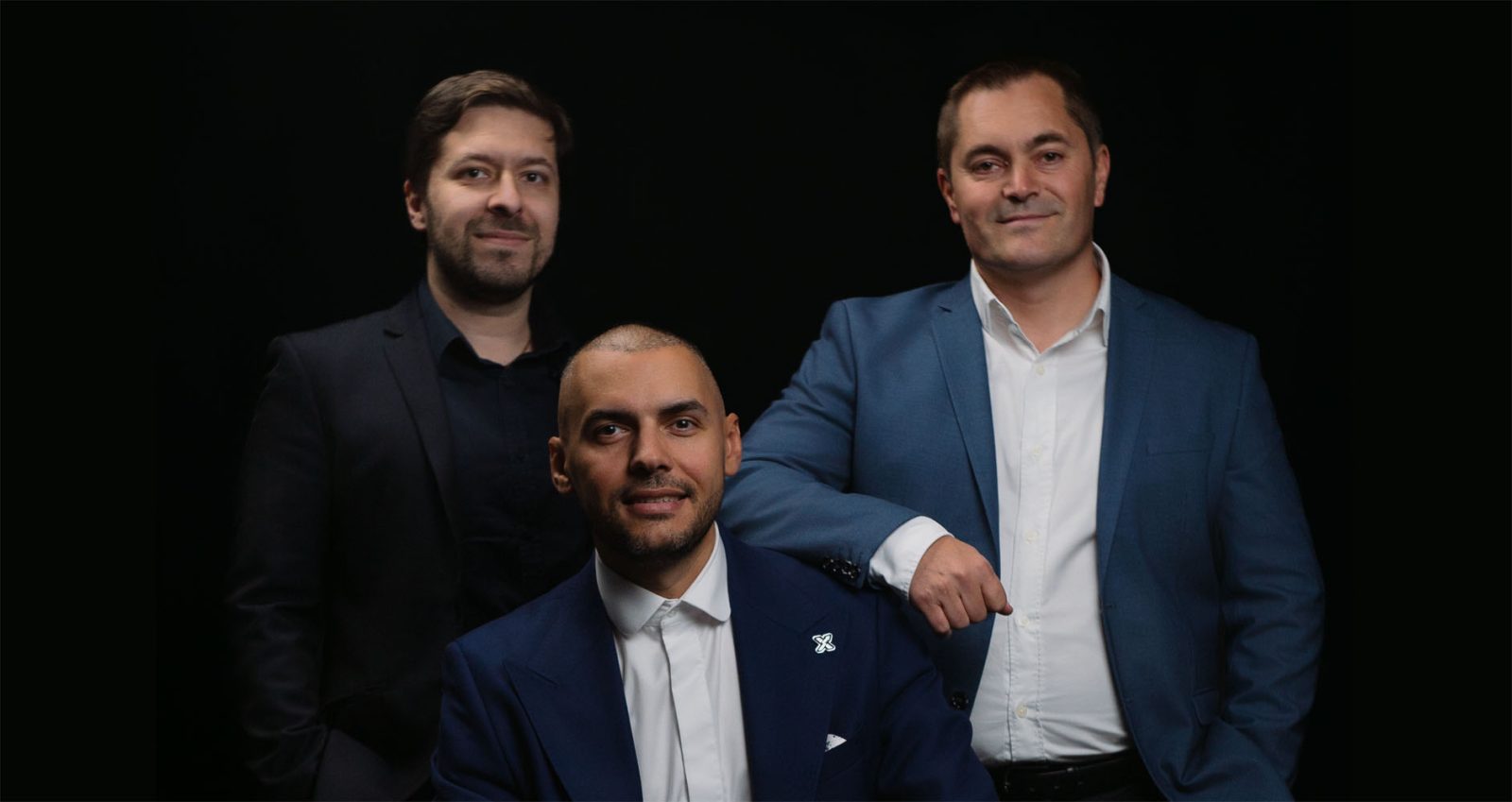 fondatorii Hubix: Bogdan Dinu, Daniel Tudor, Cristian Istratescu