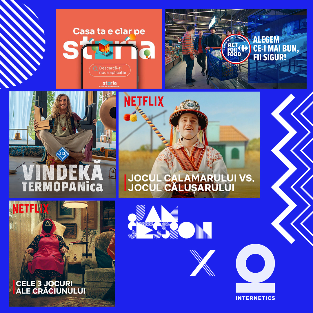 Jam Session Agency câștigă 6 trofee la Internetics 2025