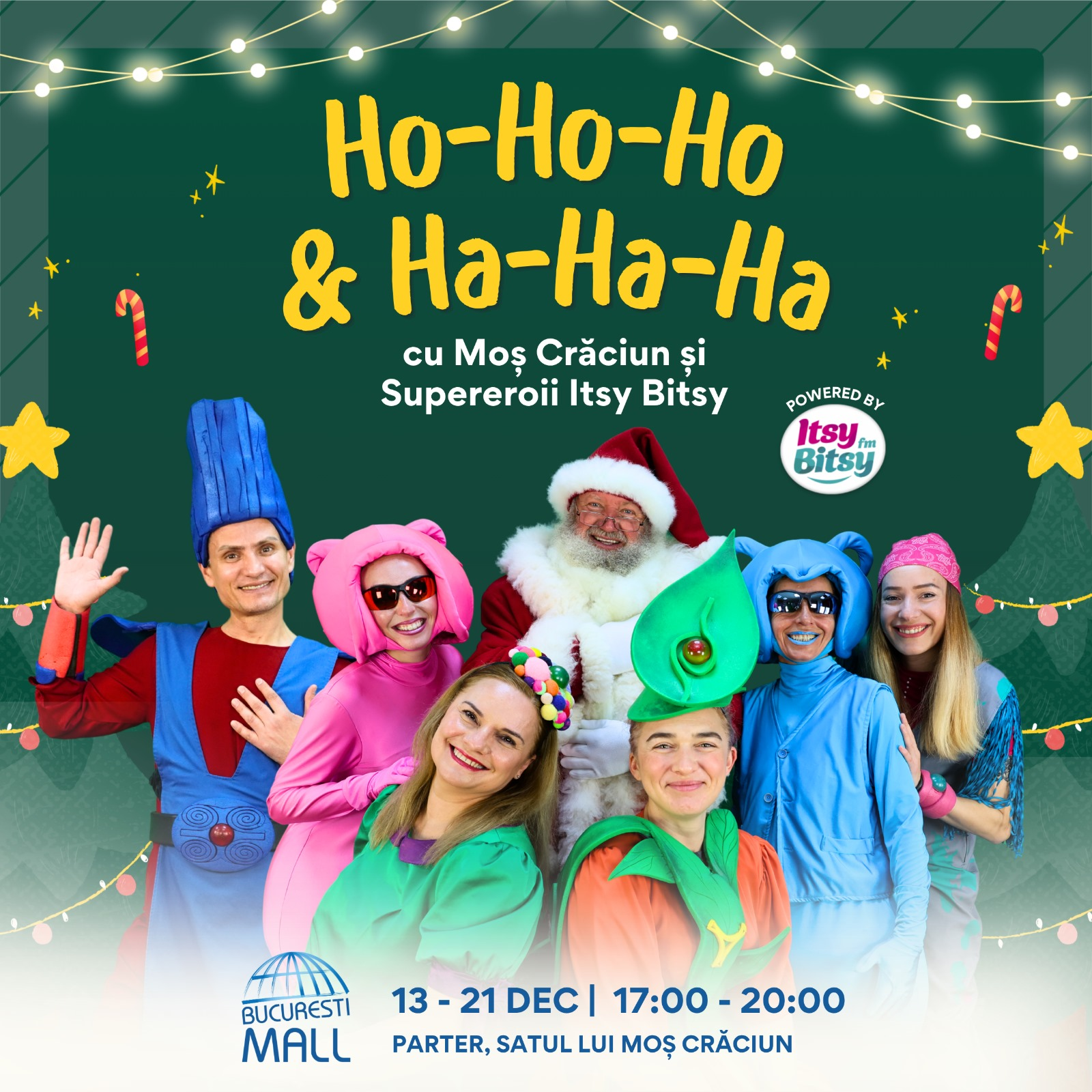 Supereroii Itsy Bitsy, Bluey&Bingo și Moș Crăciun aduc magia sărbătorilor în luna decembrie, la Bucu...