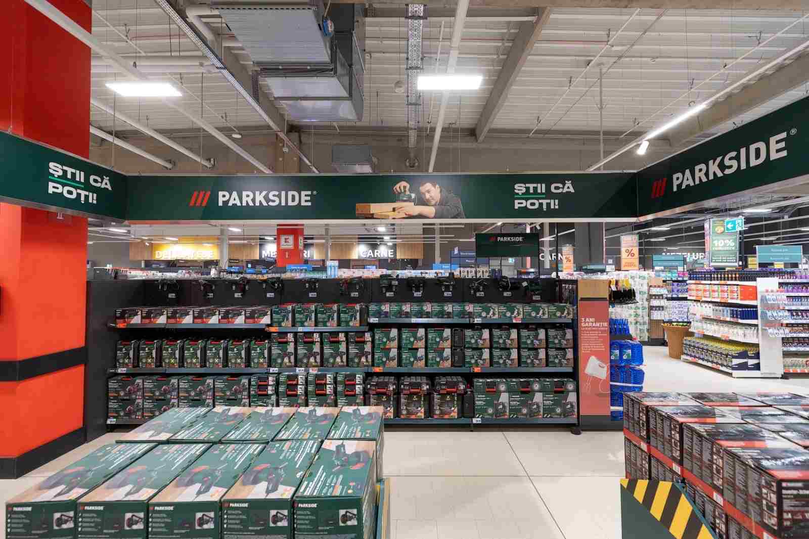Kaufland lansează un nou concept shop-in-shop dedicat brandului PARKSIDE
