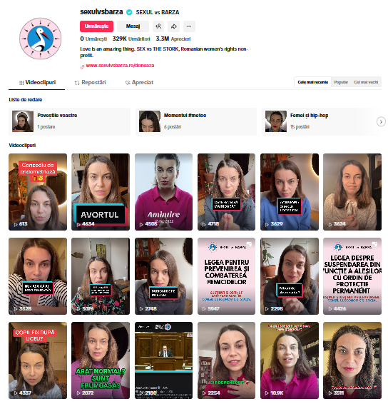 SEXUL vs BARZA: peste 525.000 de vizualizări pentru noua serie de 20 de videoclipuri