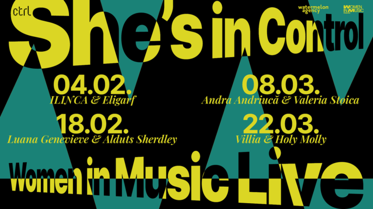 Women in Music lanseaza Shes in Control