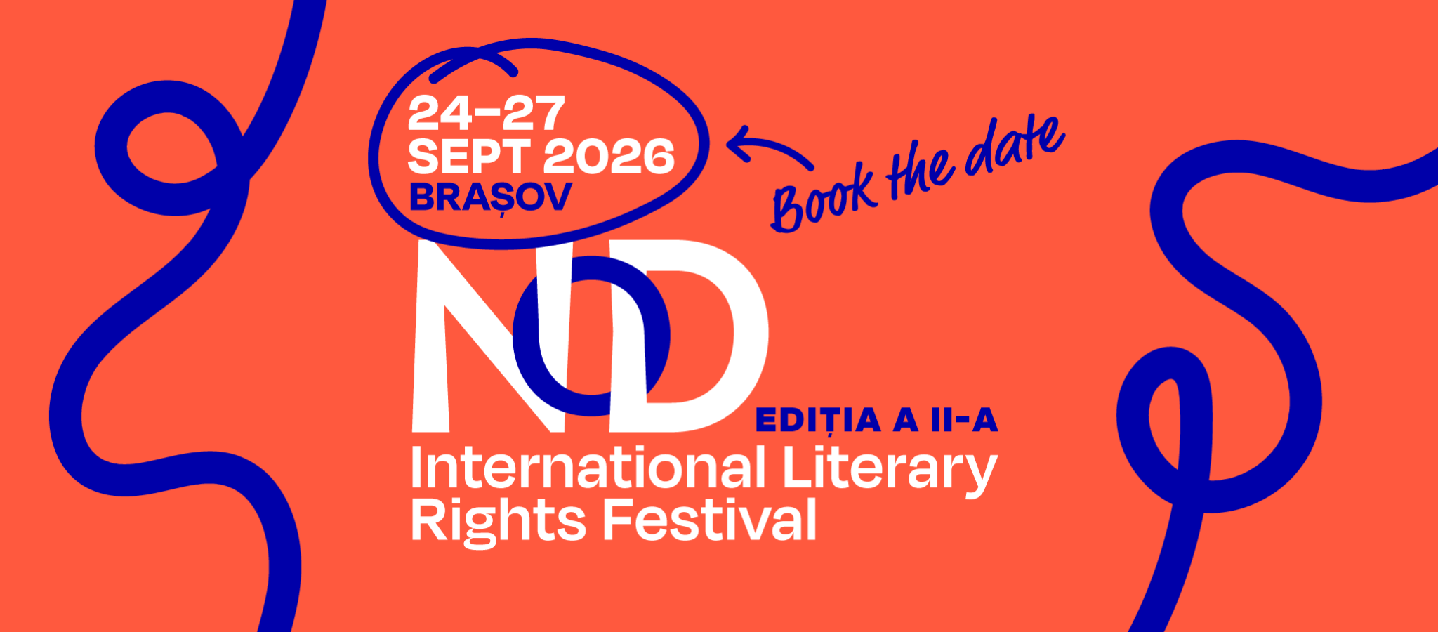 A doua ediție NOD - International Literary Rights Festival, în septembrie