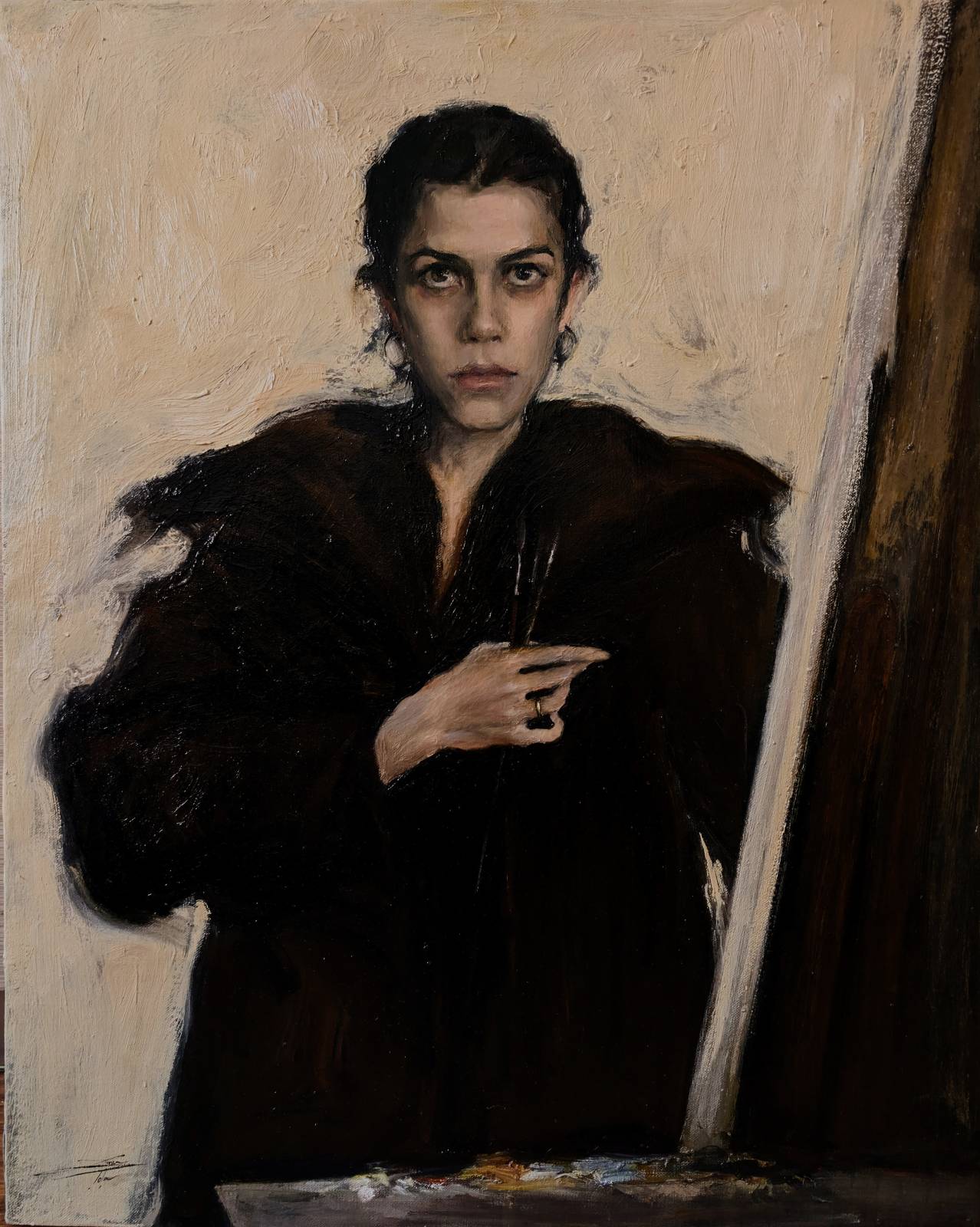 Un dialog cu artista Ilinca Țoța: autoportertul ca formă principală de exprimare