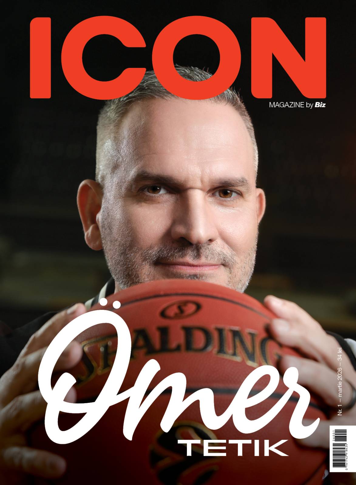 Coperta primului numar ICON martie 2026