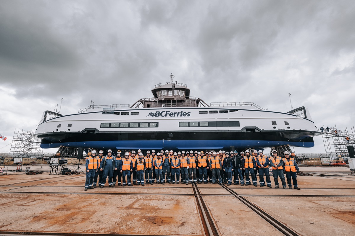 Damen launches tenth Island Class ferry