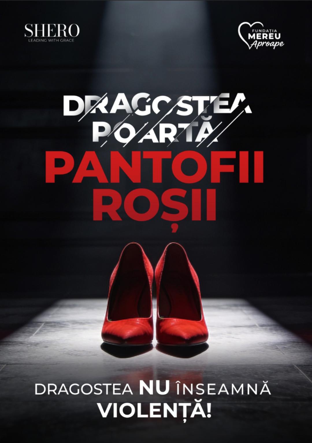 Pantofii roșii pe 31 martie pe treptele Ateneului Român: o campanie împotriva violenței 1 Pantofii roșii pe 31 martie pe treptele Ateneului Român: o campanie împotriva violenței