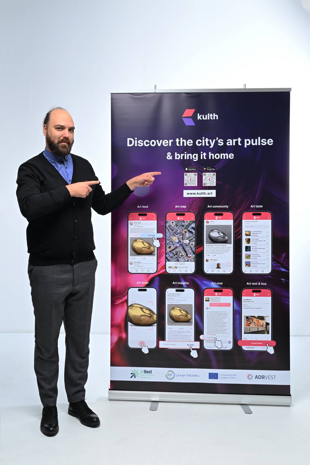 Marius Pasculea cofondator Kulth Aplicatia in App Store si Play Store