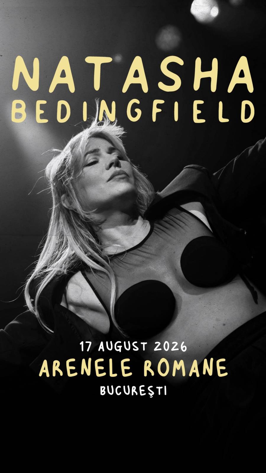 Natasha Bedingfield vine pentru prima dată în România: concert la Arenele Romane pe 17 august 2026