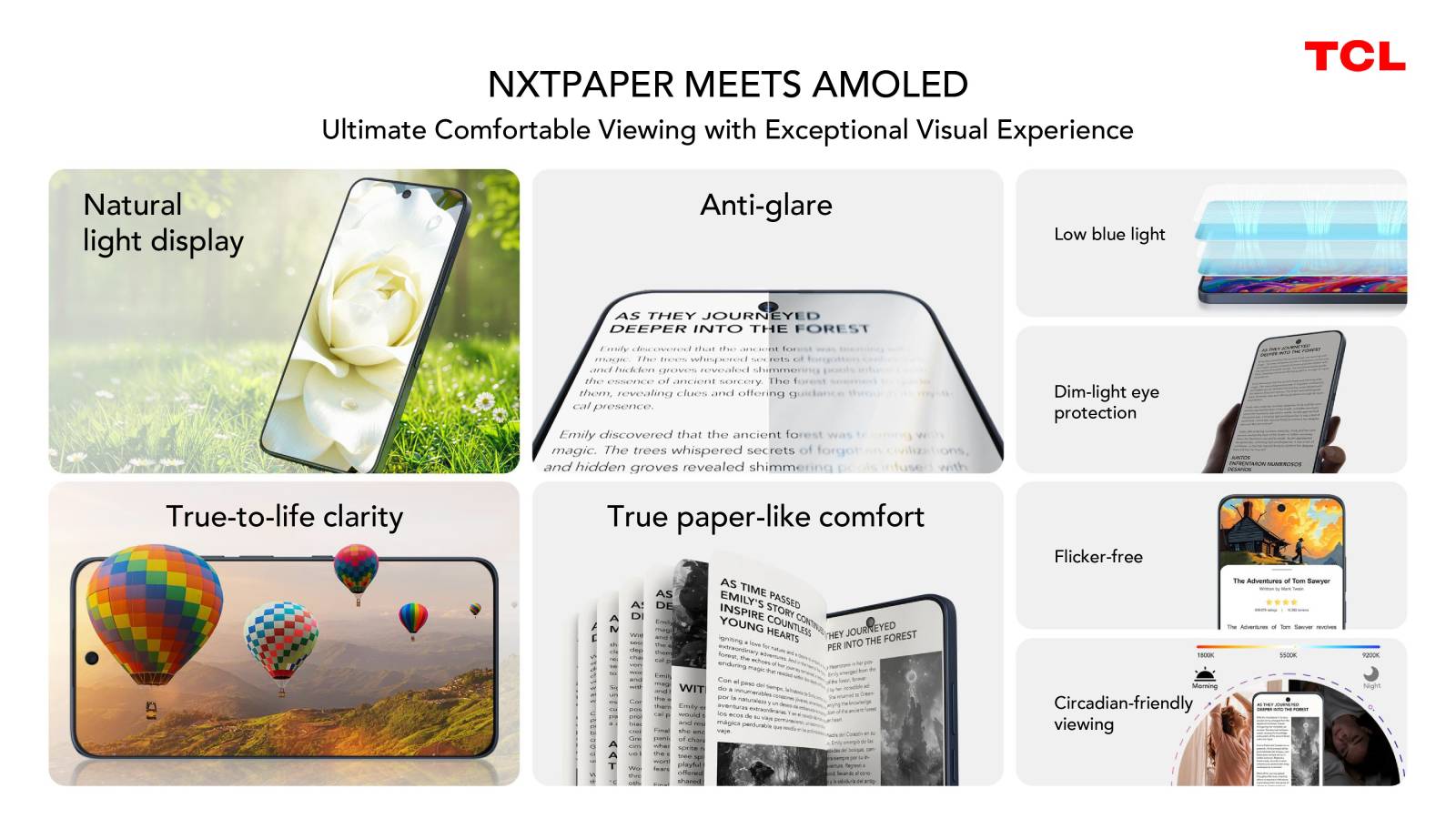 TCL Nxtpaper 70Pro Amoled