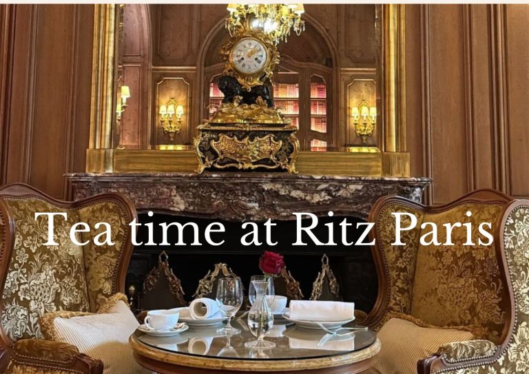 TEA TIME AT RITZ PARIS
