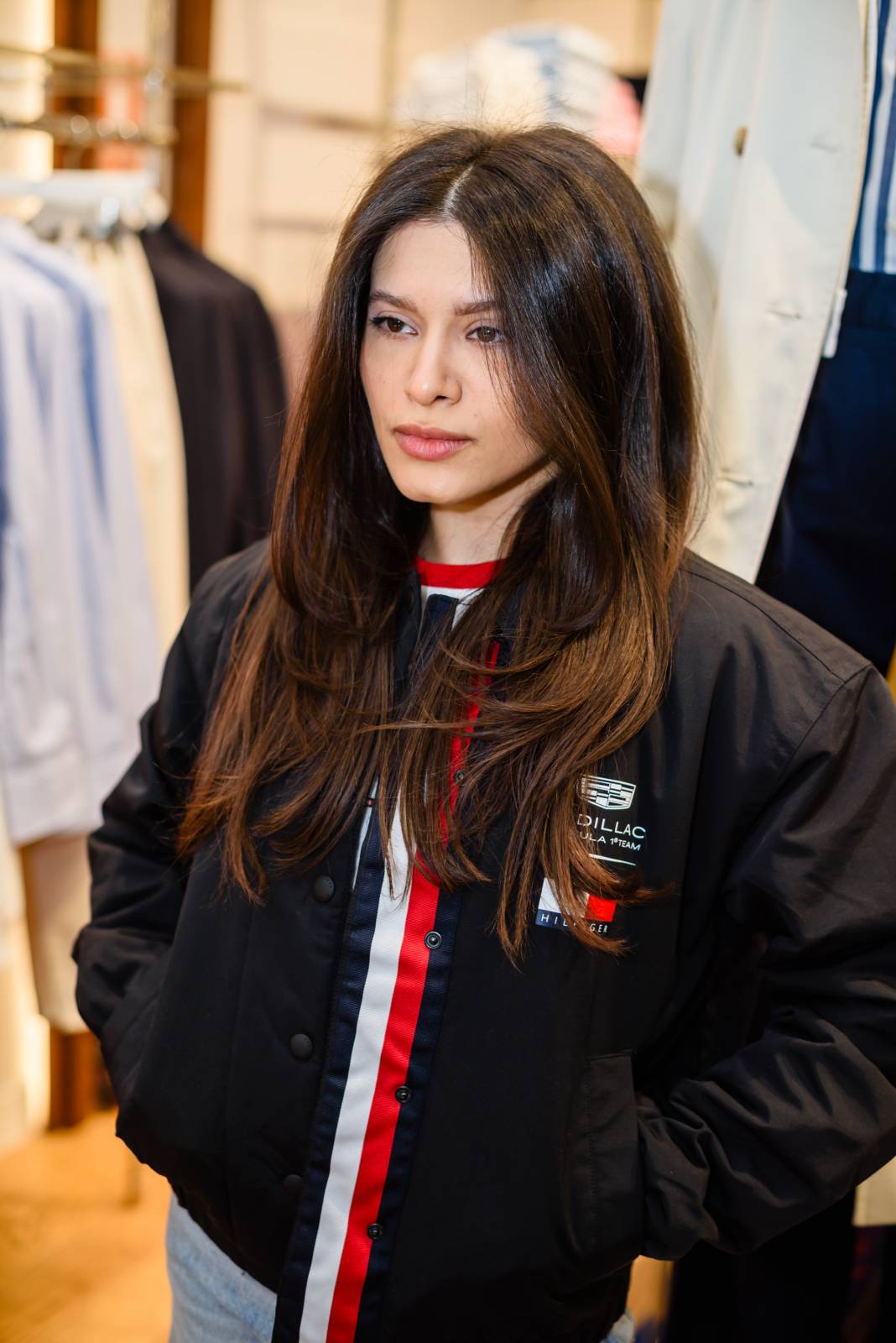 Diana Bulimar la evenimentul Tommy Hilfiger - Cadillac Formula 1 Team