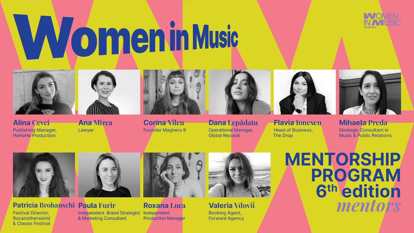 Women in Music Mentorship Program revine cu ediția numărul 6