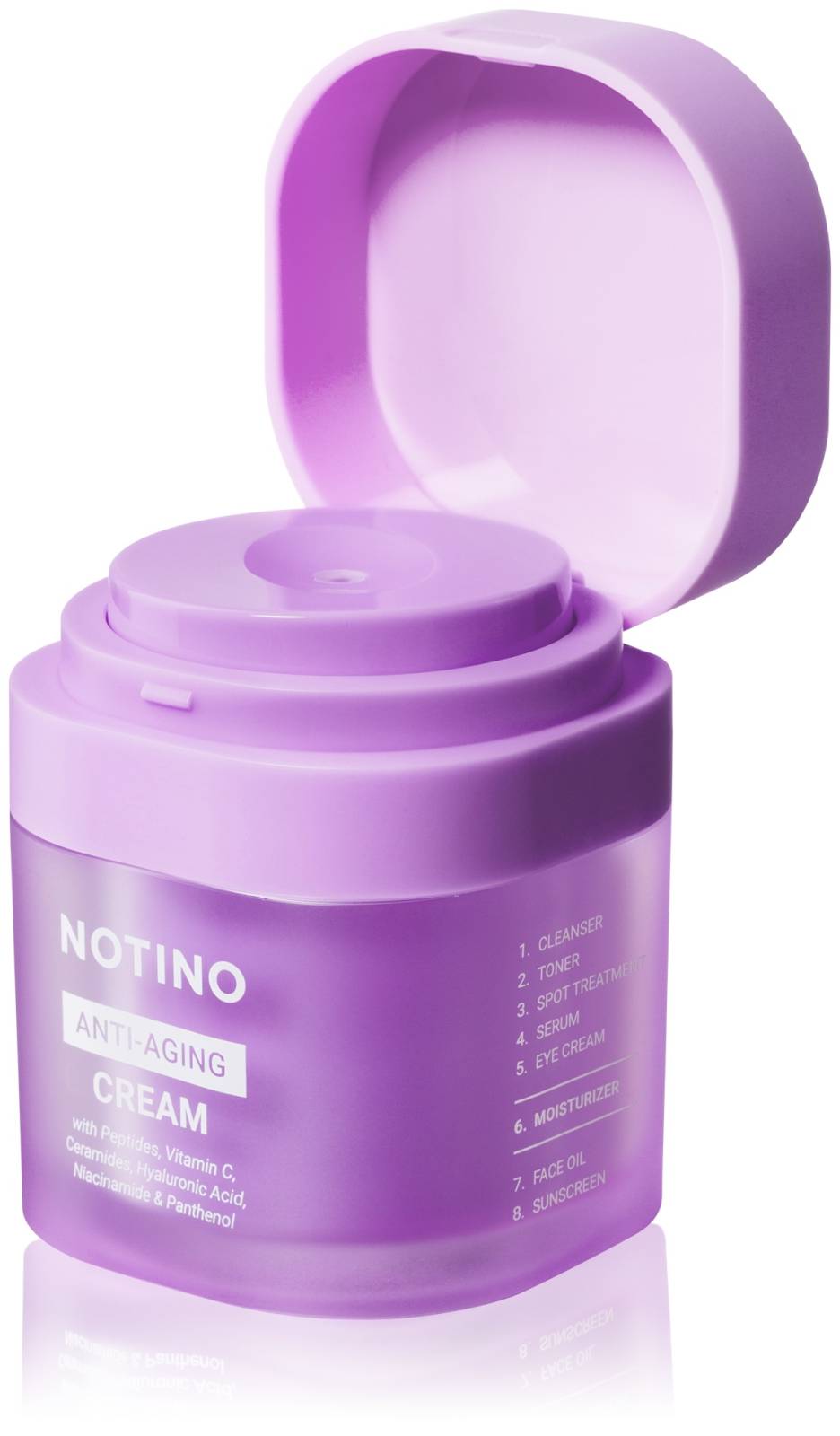 Cum îți îngrijești pielea primăvara, pentru a radia la întâlnirile de business 1 Anti Aging Cream with Peptides Vitamin C Ceramides Hyaluronic Acid Niacinamide Panthenol6