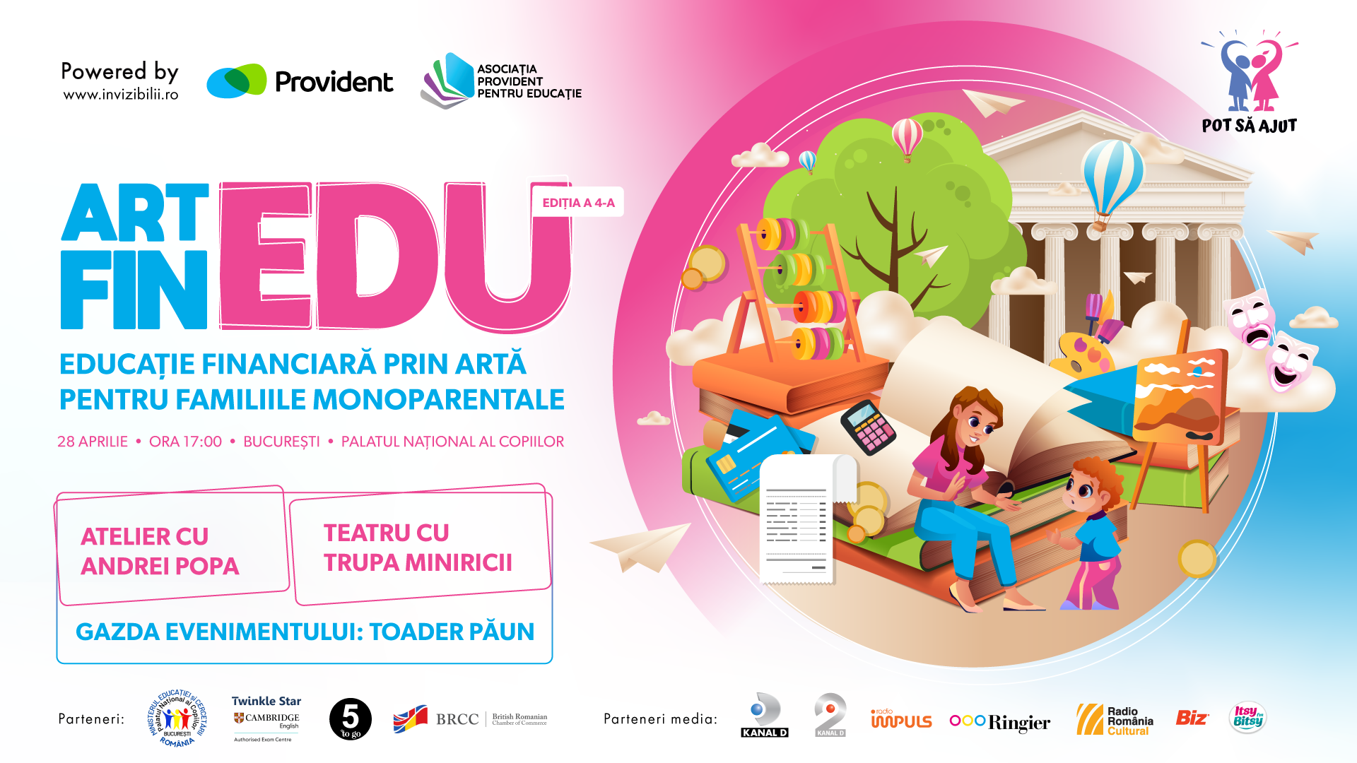 ArtFinEdu pe 28 aprilie 2026 in Bucuresti