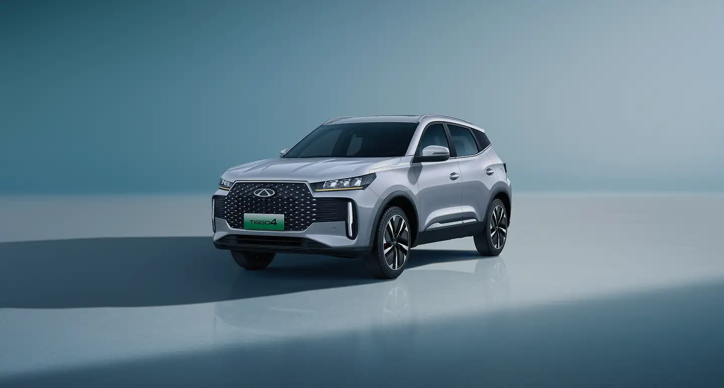 Chery Romania model TIGGO 4 side front view