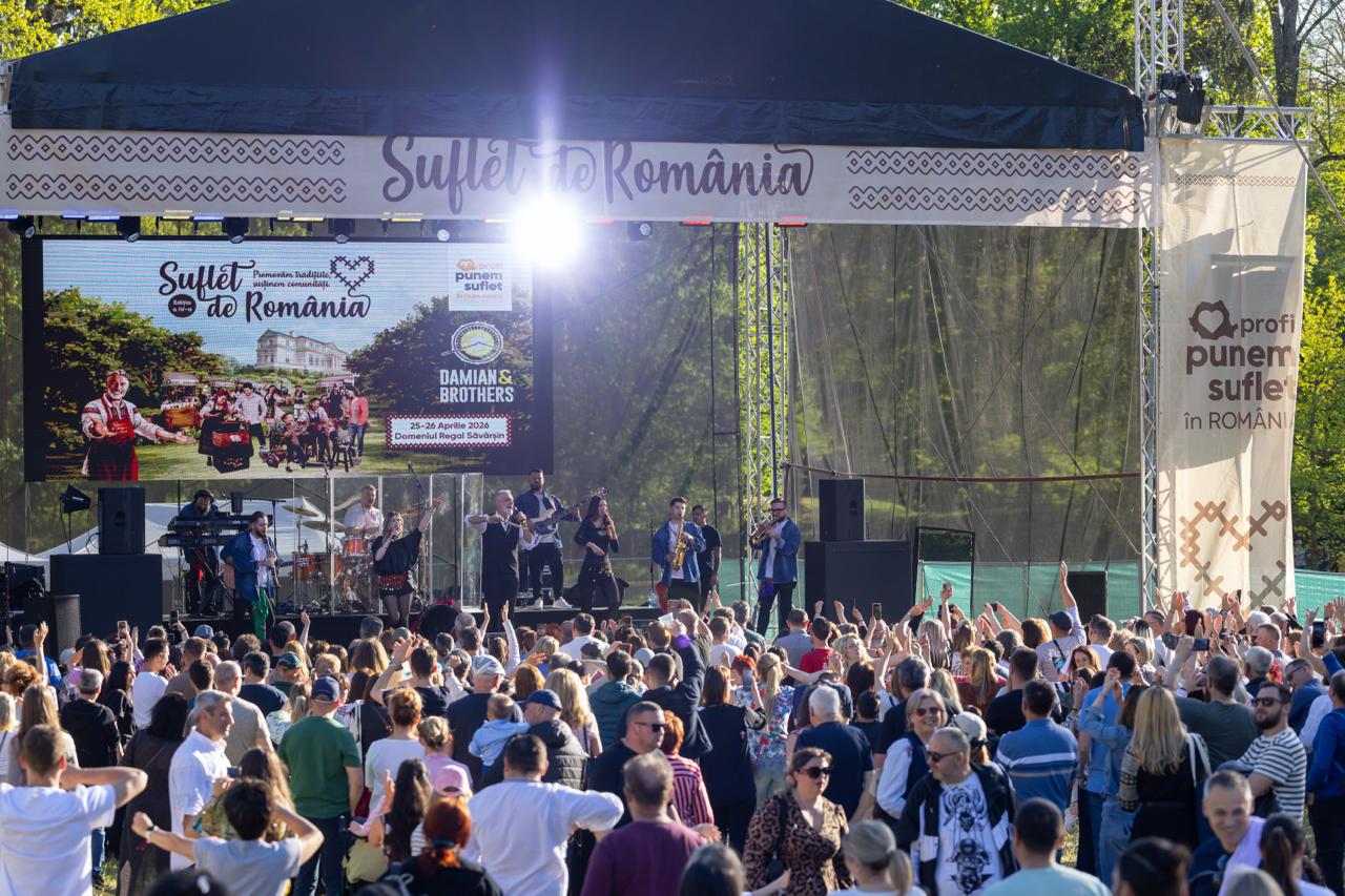 Damian Draghici Brothers in prima zi a festivalului Suflet de Romania