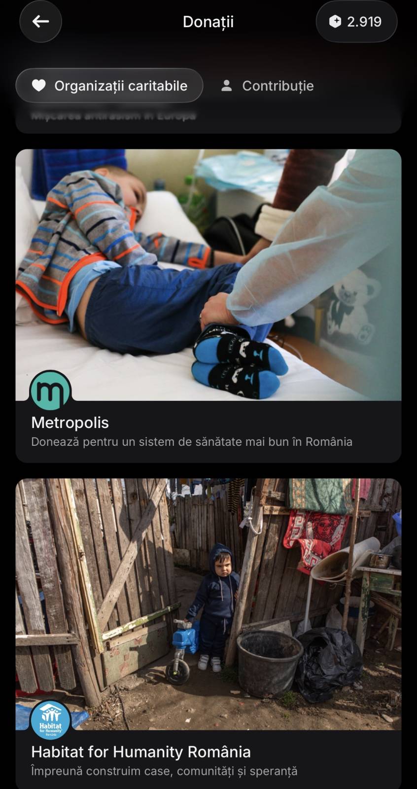 Românii ocupă locul 3 în topul global al celor mai generoși utilizatori Revolut 1 Donatii Revolut 1