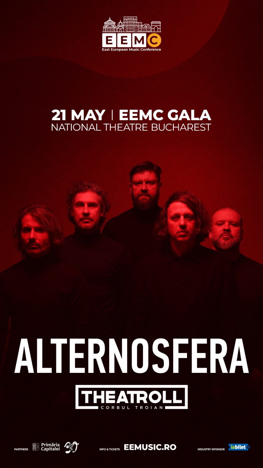 EEMC Gala 2026: concert Alternosfera la Teatrul Național din București, pe 21 mai