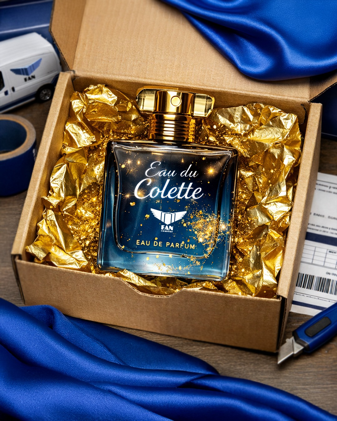 Fan Courier lanseaza Eau du Colette