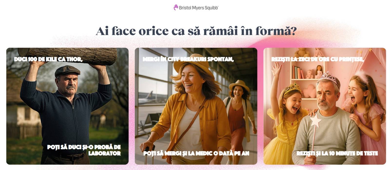 Bristol Myers Squibb România a lansat o campanie dedicată conștientizării importanței screeningului ...