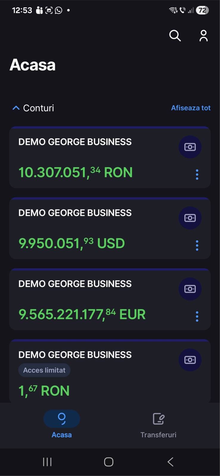 George Business mobile