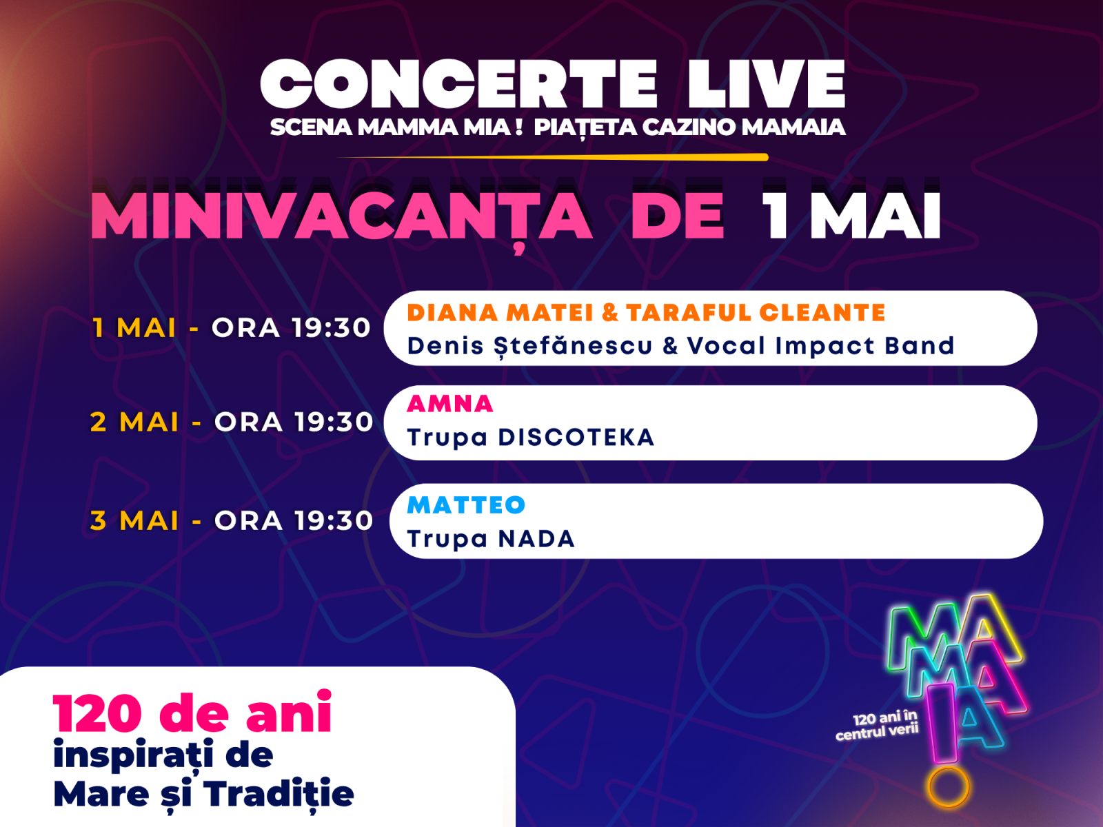 Valuri de distracție la Mamaia în Minivacanța de 1 Mai 2026