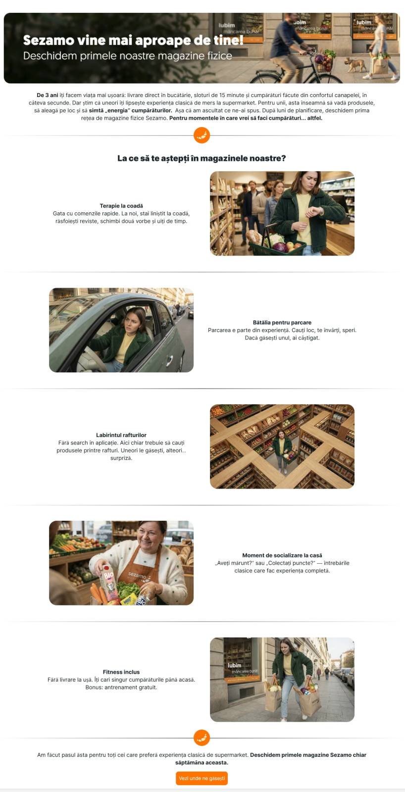 Sezamo 1 aprilie 2026