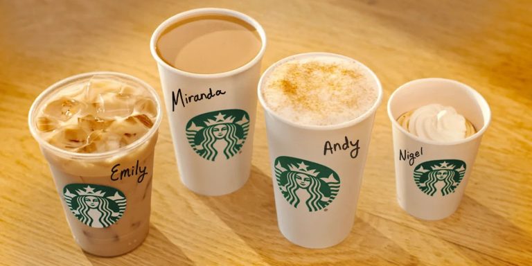 Starbucks - meniul Diavolul se imbraca de la Prada 2