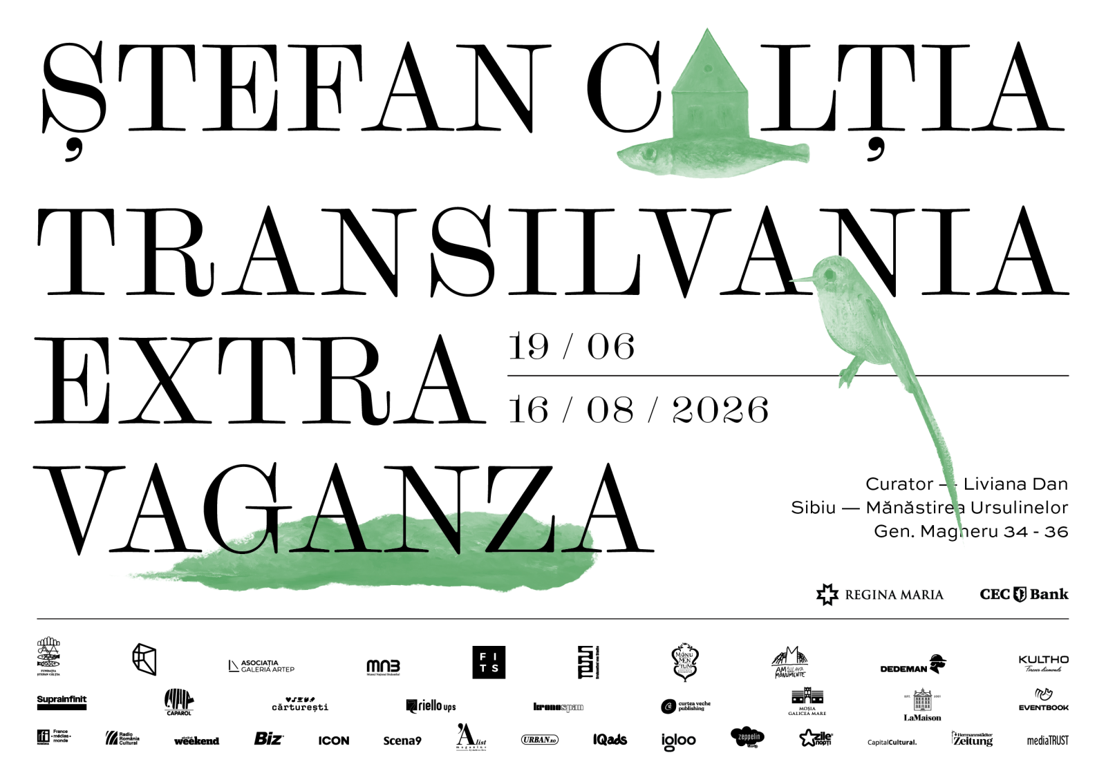 Transilvania Extravaganza cea mai ampla expozitie Stefan Caltia