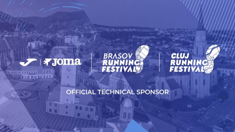 Vizual comunicat Brasov Running Festival si Cluj Running Festival