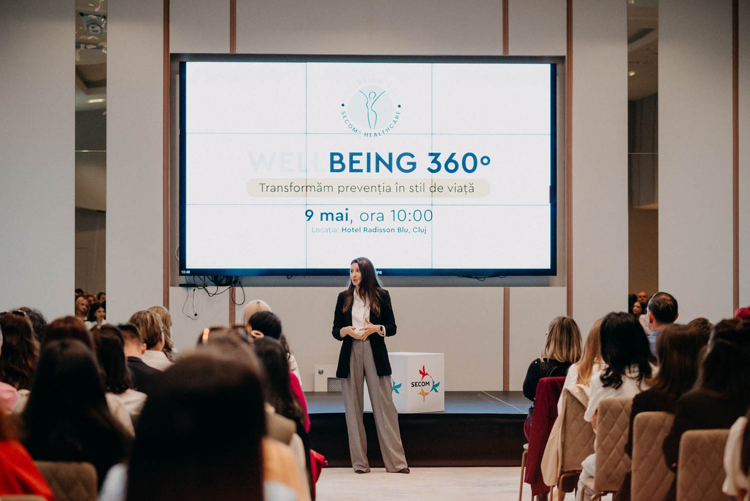 Alina Tataru Wellbeing Secom Cluj