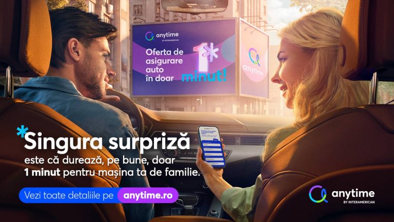 AnyTime Romania prima campanie de brand alaturi de Oxygen 1920x1080px