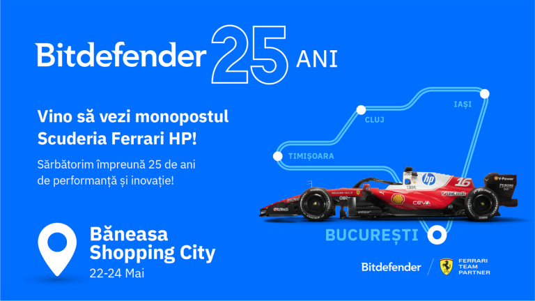 Baneasa Shopping City Formula 1 landscape