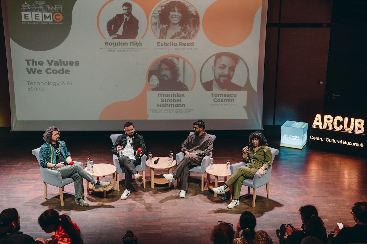 East European Music Conference (EEMC) 2026: cinci zile în care Bucureștiul a scris viitorul muzicii LIVE 5 EEMC 2026 The Values we Code@Miluta Flueras 1