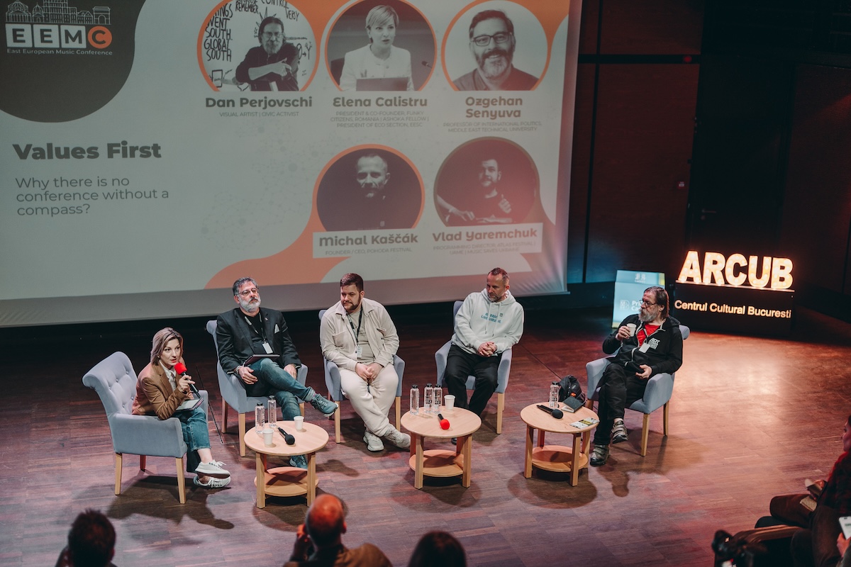 East European Music Conference (EEMC) 2026: cinci zile în care Bucureștiul a scris viitorul muzicii LIVE 2 EEMC 2026 Values First @Miluta Flueras 1