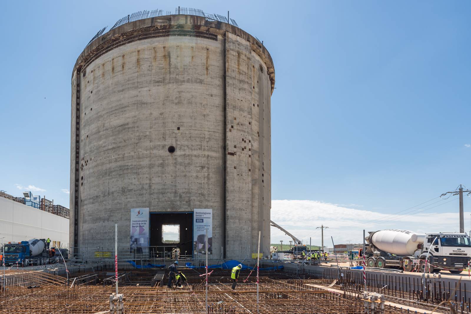 Nuclearelectrica a început construcția depozitului de deșeuri radioactive la Unitatea 1 de la Cernavodă 1 Foto 3