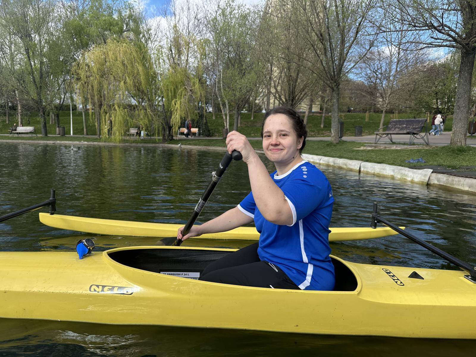 Fundația Bog’Art și Comitetul Național Paralimpic lansează campania „Puterea de a Învinge 5 Gabriela Bantaș, componentă a Lotului Național de Para Canoe