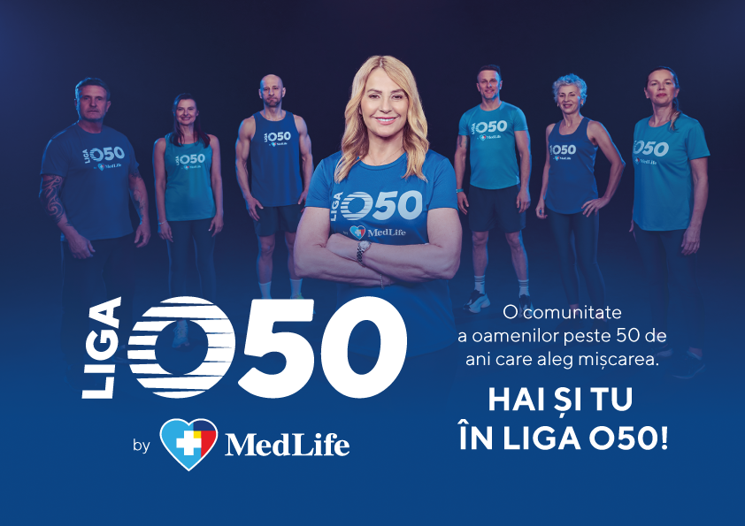 MedLife, cu susținerea Nadiei Comăneci, lansează Liga Atleților Over 50 2 liga Atleților Over 50 MedLife