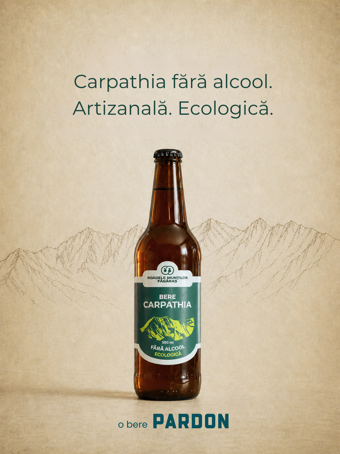 Pardon Brewery lansează Carpathia fără alcool