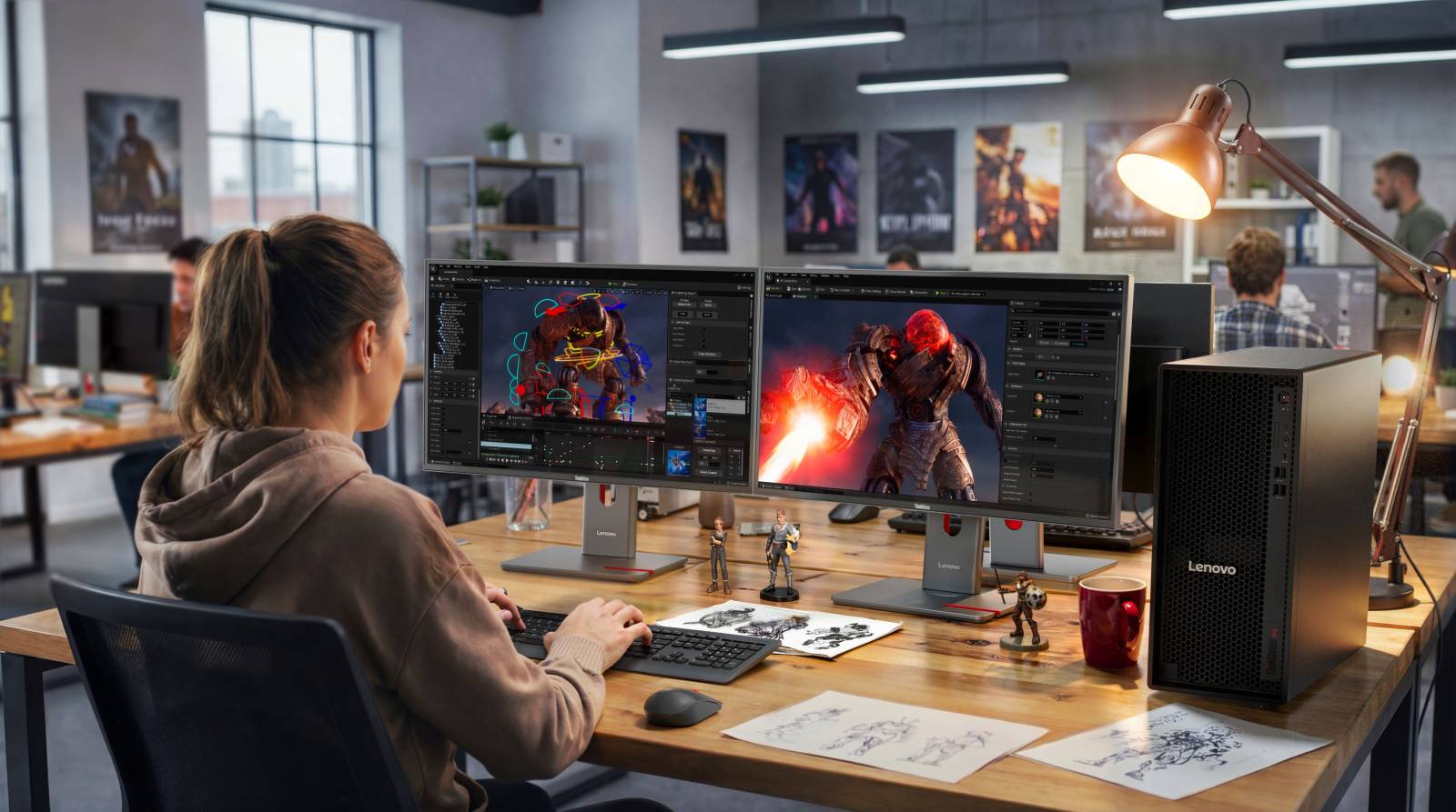 Lenovo aduce un nou ThinkStation P4, pentru profesioniști 2 ThinkStation P4 Still Life ME