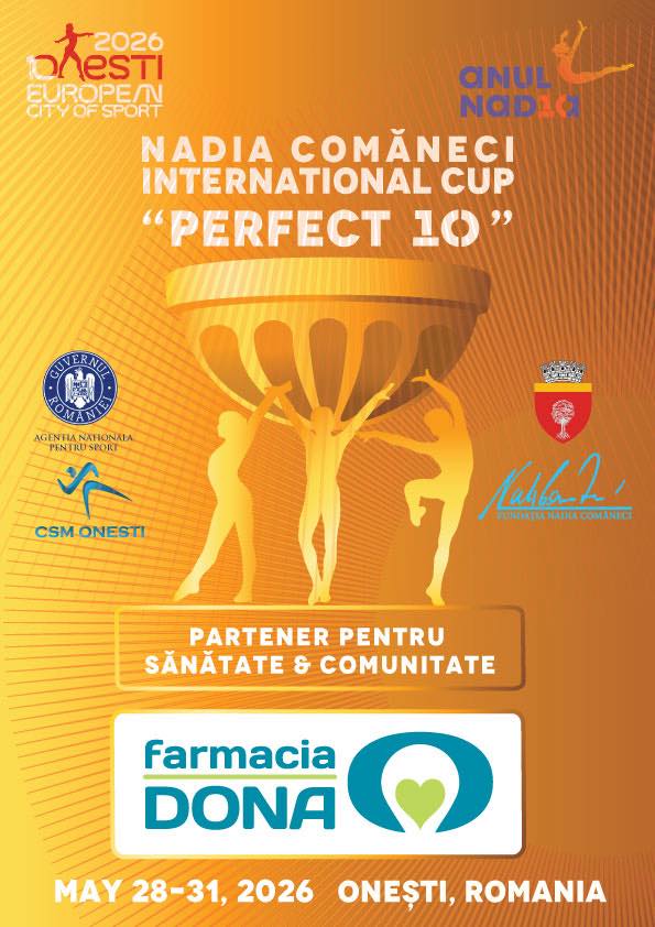 Farmacia DONA susține proiectul „Anul Nadia Comăneci - Perfect 10”, dedicat performanței, comunității și noilor generații 1 Farmacia DONA susține proiectul „Anul Nadia Comăneci - Perfect 10”