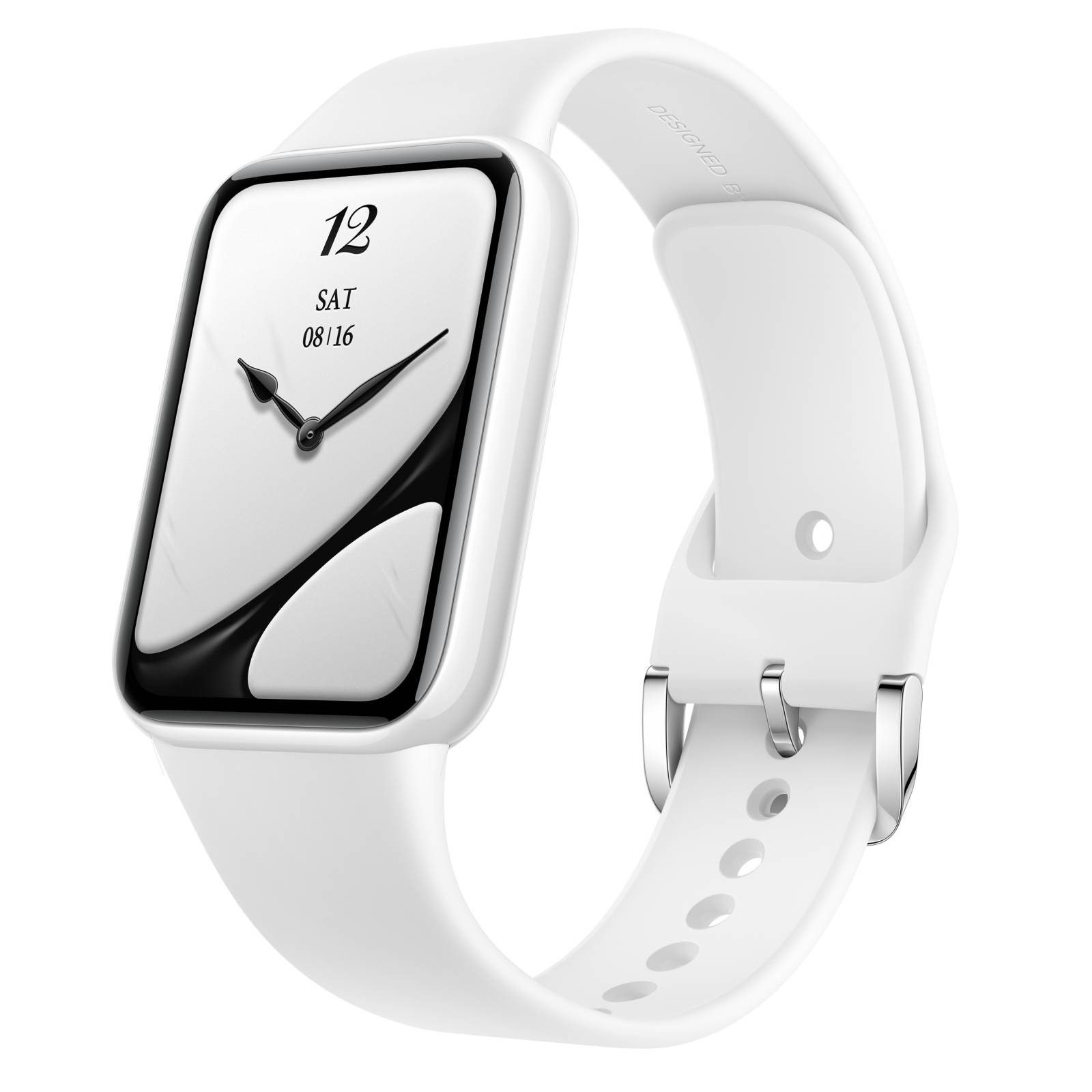 Xiaomi Smart Band 10 Pro Ceramic White left front45