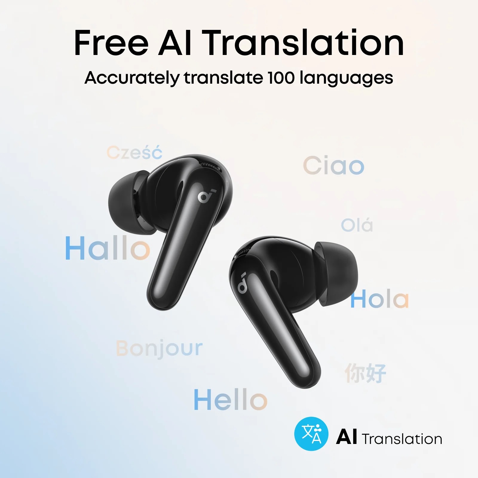 Cel mai util gadget de călătorie în 2026: căști cu traducere simultană cu AI 1 soundcore R60i NC 254