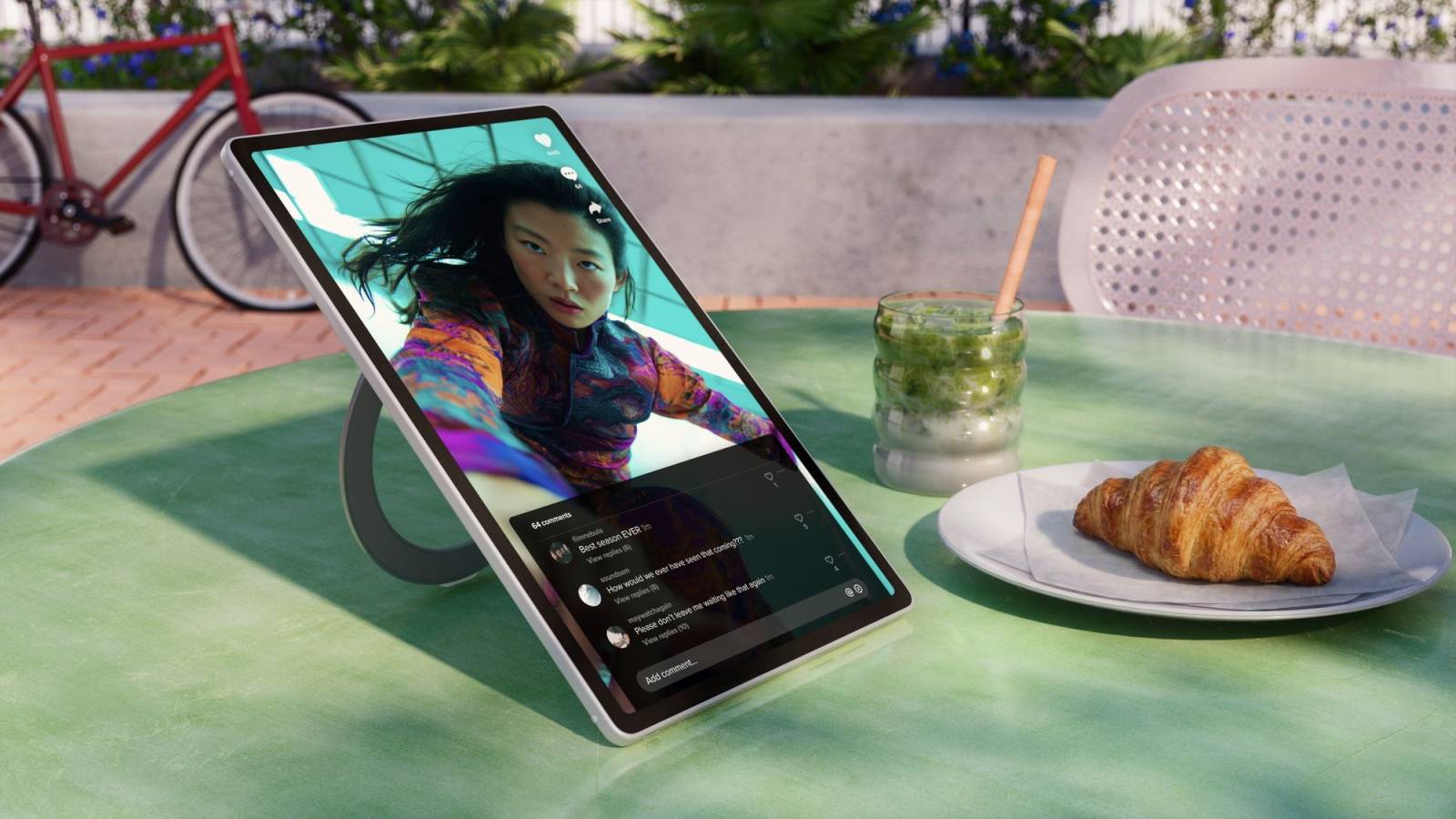 Lenovo lansează Tab Plus Gen 2 1 31 Lenovo Tab Plus Gen 2 Outdoor or live performance