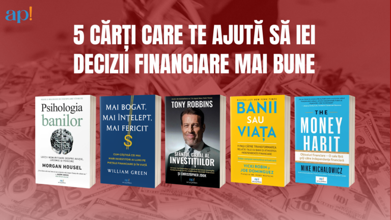 5 carti care te ajuta sa iei decizii financiare mai bune