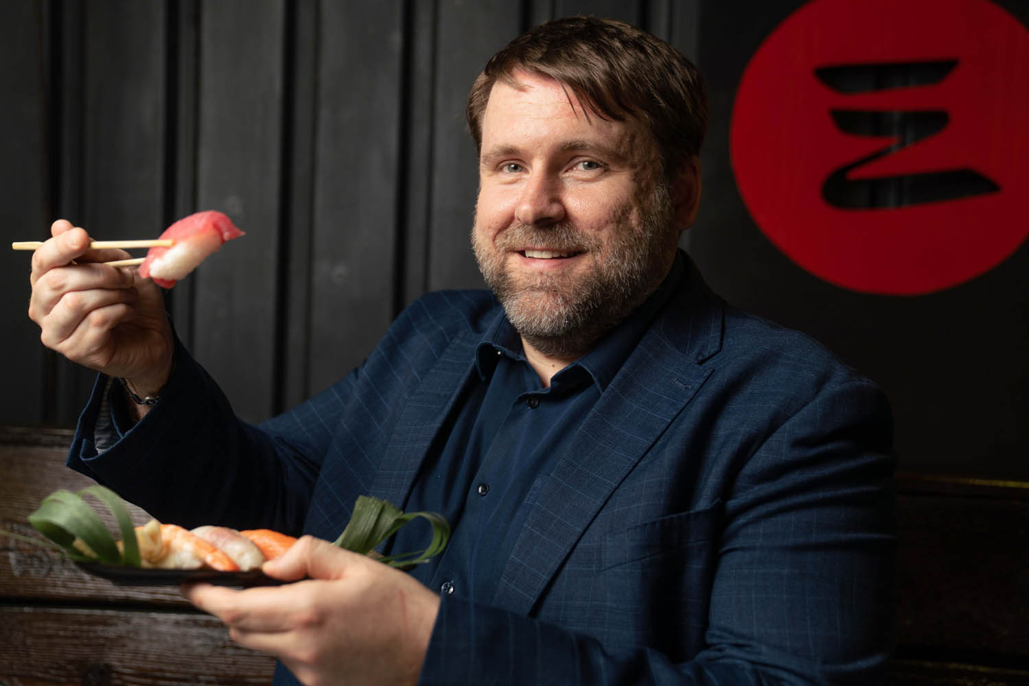 Edo Sushi, refugiul urban japonez din București 1 Bogdan Hossu, owner Edo Sushi